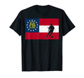 Soccer Sports Soccer Player Georgia Flag T-Shirt - Streetwear Style Unisex