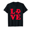 Love Soccer I Love Soccer Sport Player T-Shirt - Graphic Print Men Women