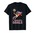 Soccer Dad Axolotl I Axolotl Goals Pun T-Shirt - Fun Novelty Design Unisex