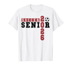 Soccer Senior Night Soccer T-Shirt - Casual Everyday Wear for Adults