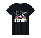 Soccer Sister Family Matching Mothers Day T-Shirt - Trendy Graphic Unisex