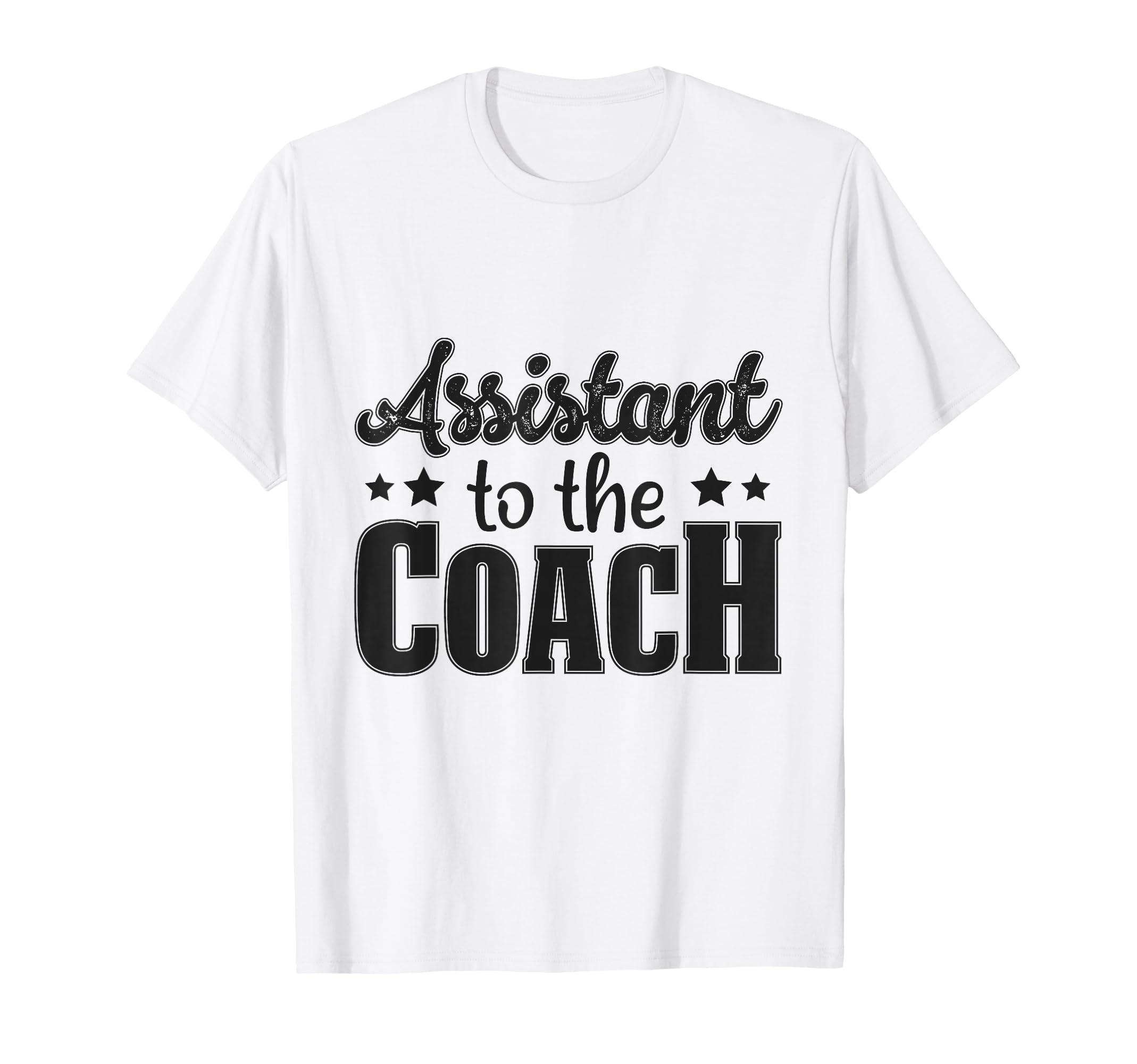 Assistant To Coach T-Shirt - Novelty Apparel Unisex