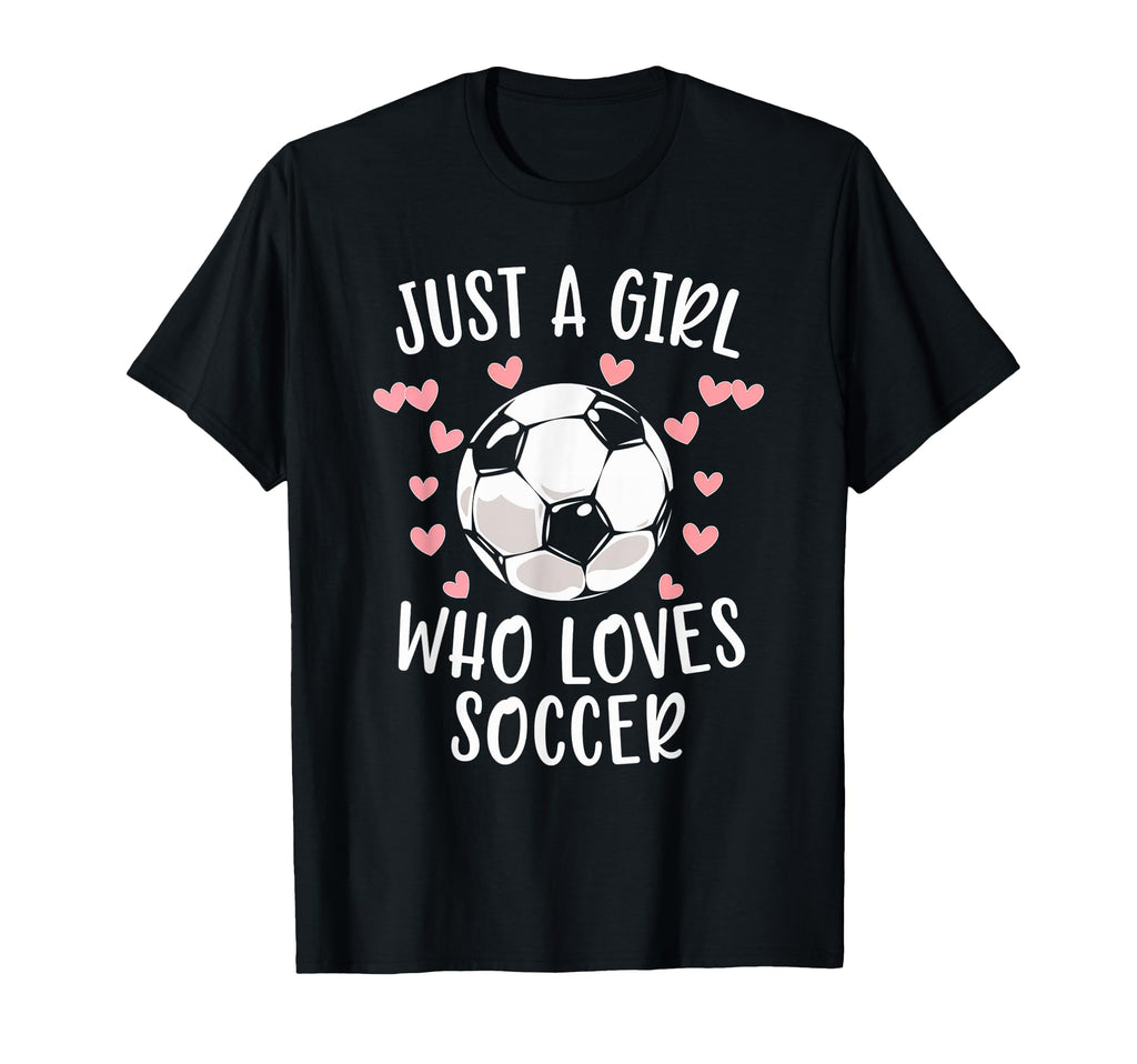 Just Soccer Love Soccer Sports T-Shirt - Graphic Print for Adults