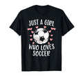 Just Soccer Love Soccer Sports T-Shirt - Graphic Print for Adults