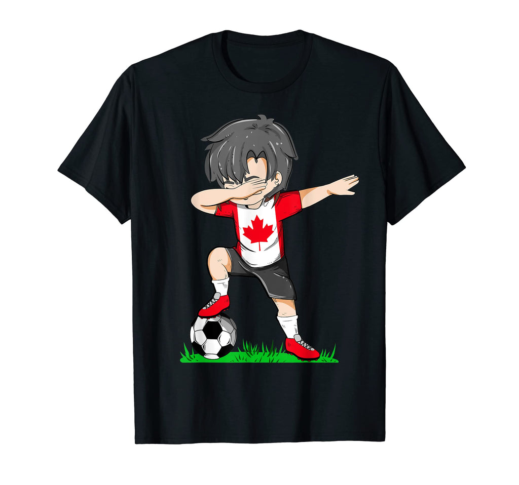 Soccer Canada Jersey Canadian Flag T-Shirt - Trendy Graphic Men Women