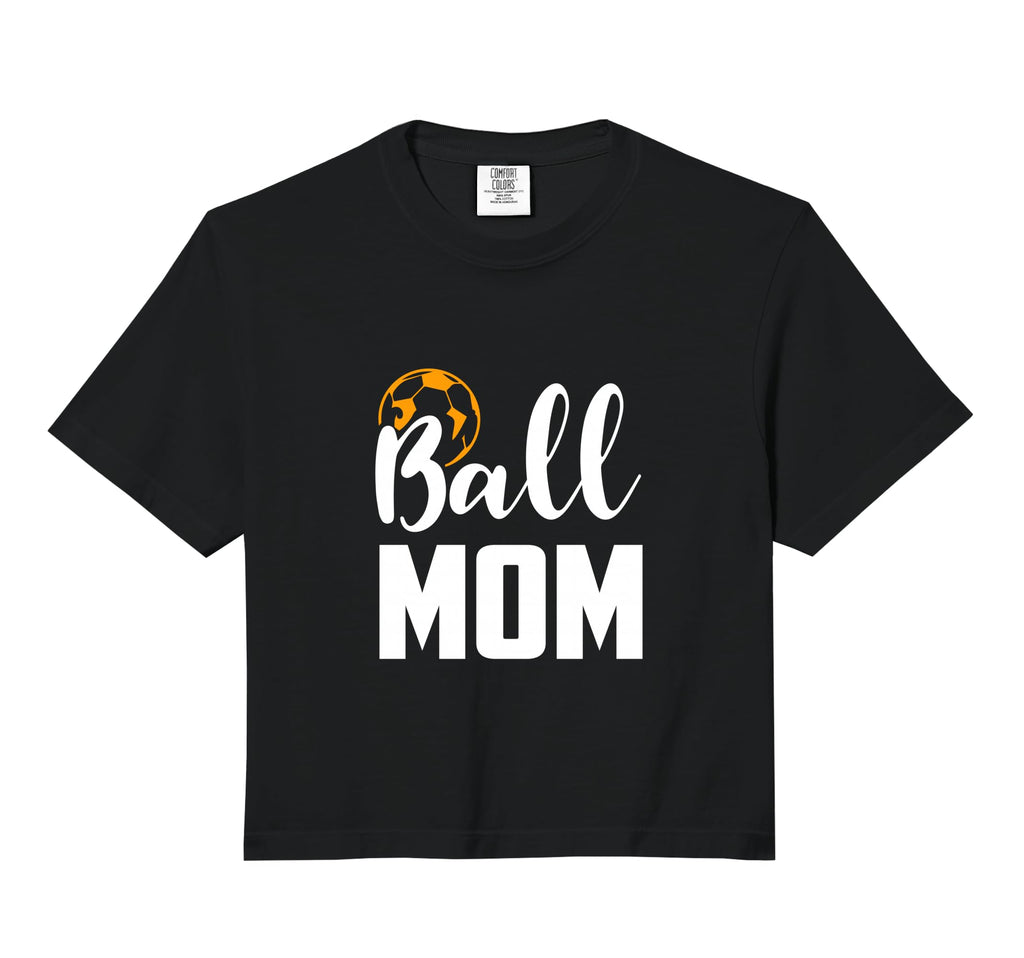 Soccer Ball Mom Funny Sports Lover T-Shirt - Streetwear Style Men Women