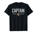 Captain Boat Lovers Or First Mate T-Shirt - Custom Art Print Unisex