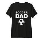 Soccer Dad Soccer Tri Blend T-Shirt - Aesthetic Graphic Unisex