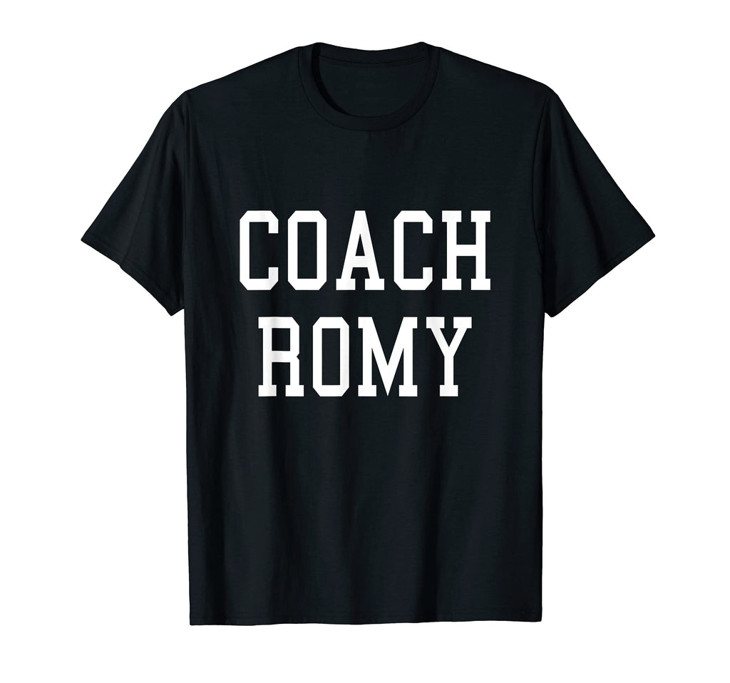 Coach Romy Custom Football Soccer T-Shirt - Custom Art Print for Adults