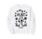 My Heart Is That Field Soccer Lita Sweatshirt - Unique Graphic for Adults