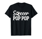 Soccer Pop Pop Soccer Player Pop Pop T-Shirt - Custom Art Print for Adults