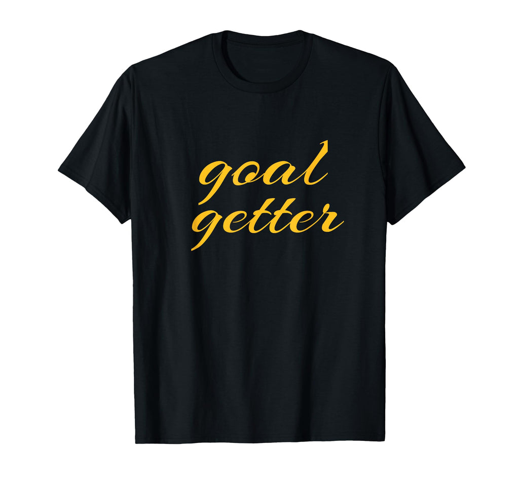 Goal Getter Soccer Motivation Coach T-Shirt - Trendy Graphic Men Women