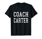 Coach Carter Custom Football Soccer T-Shirt - Graphic Print for Adults