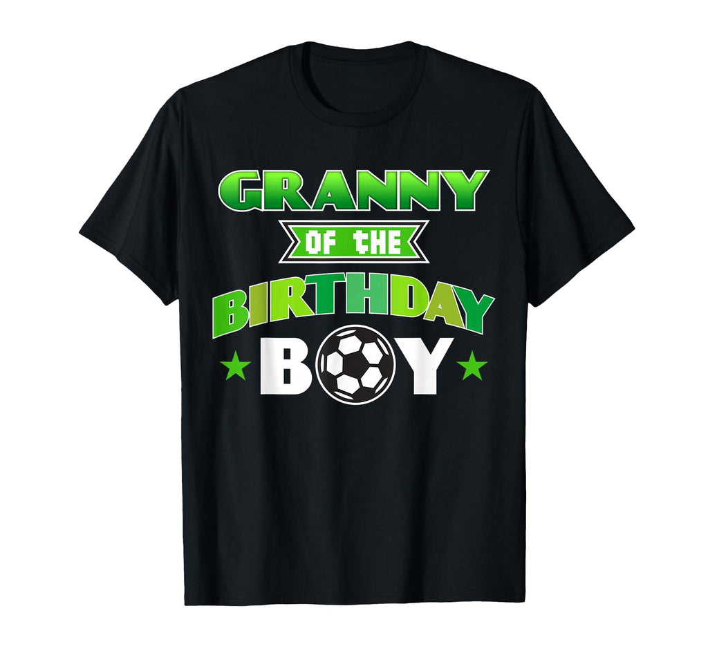Granny Birthday Soccer Party Family T-Shirt - Unique Graphic for Adults