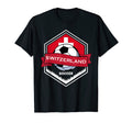 Switzerland Football Soccer Team T-Shirt - Custom Art Print Men Women