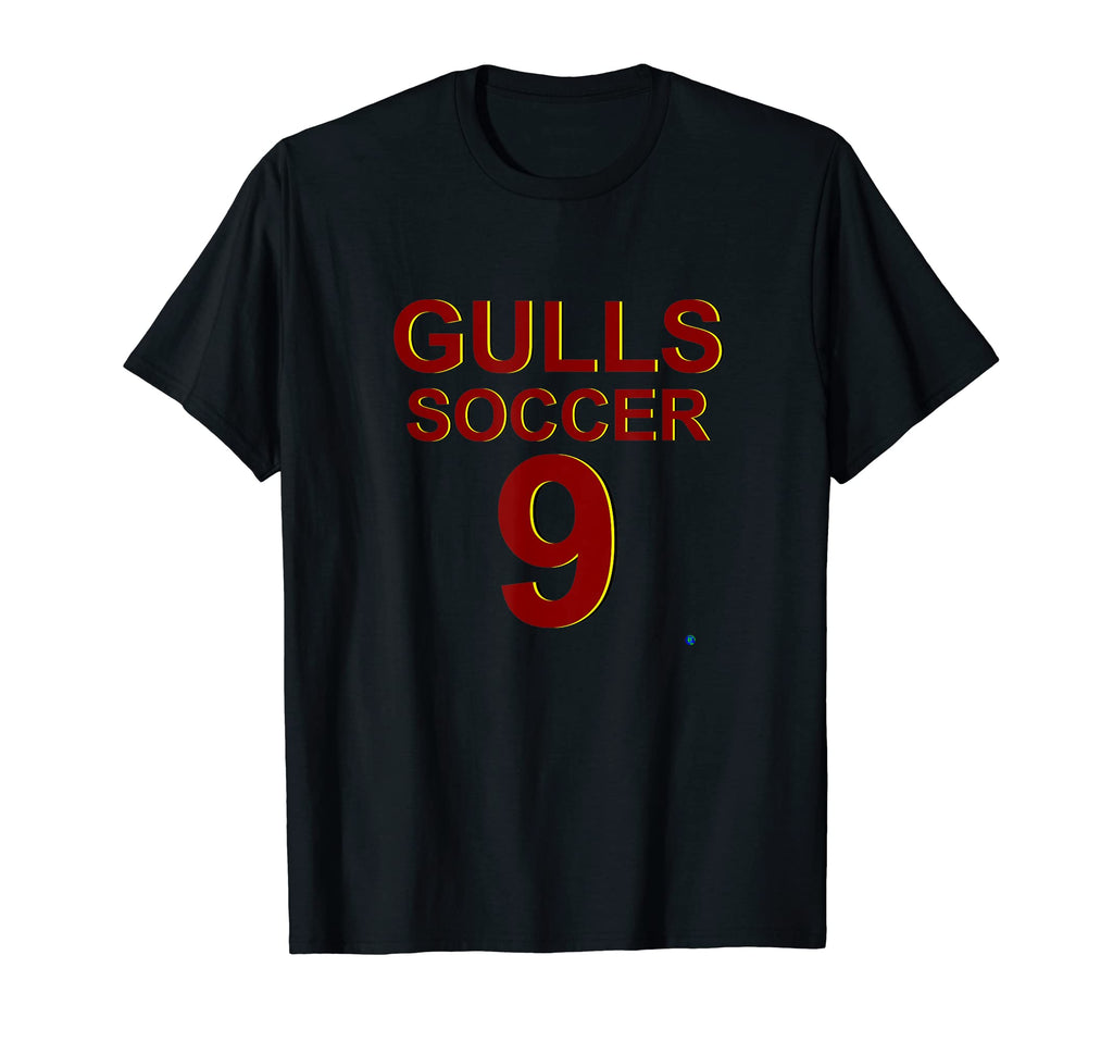 Gulls Soccer 9 T-Shirt - Trendy Graphic Unisex