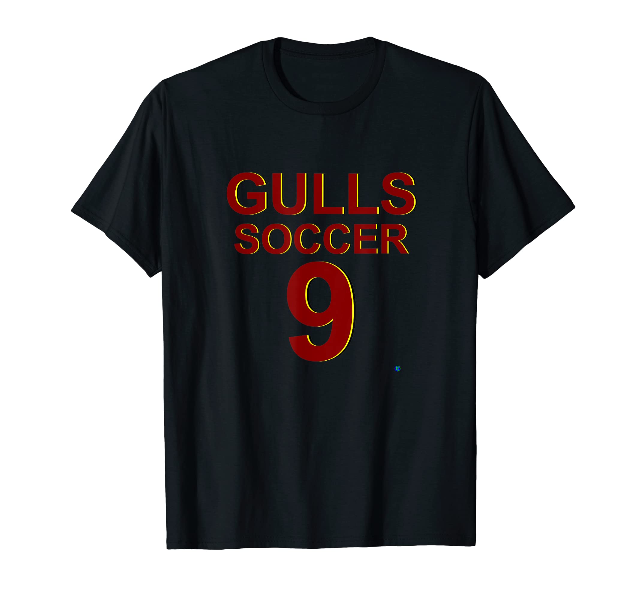 Gulls Soccer 9 T-Shirt - Trendy Graphic Unisex