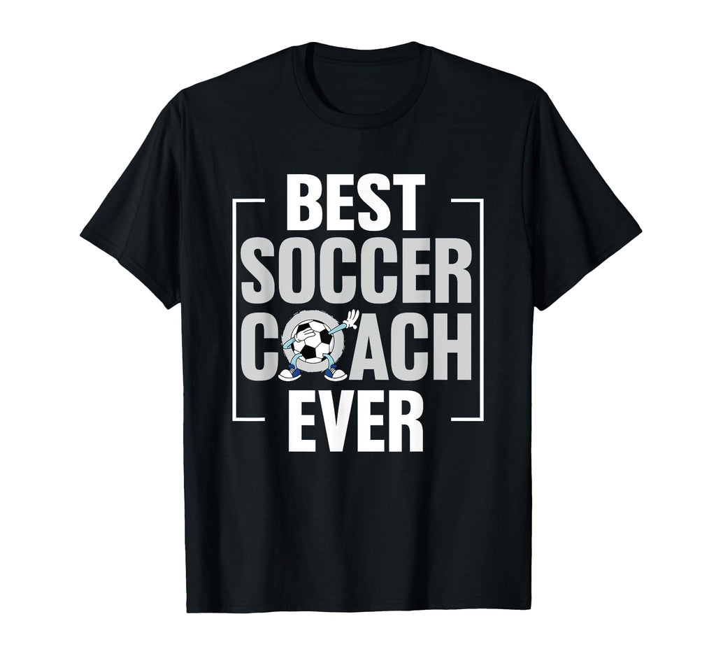 Coaching Soccer Dad Coach Soccer Coach T-Shirt - Fun Novelty Design Unisex