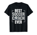 Coaching Soccer Dad Coach Soccer Coach T-Shirt - Fun Novelty Design Unisex