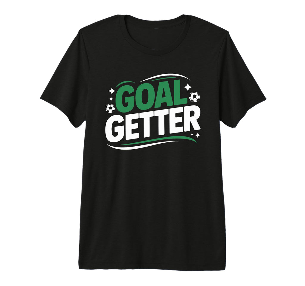 Soccer Player Goal Keeper And Soccer T-Shirt - Novelty Apparel for Adults
