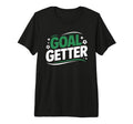 Soccer Player Goal Keeper And Soccer T-Shirt - Novelty Apparel for Adults