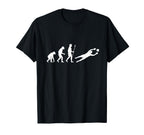 Evolution Soccer Goalkeeper Football Goalie T-Shirt - Graphic Print Unisex
