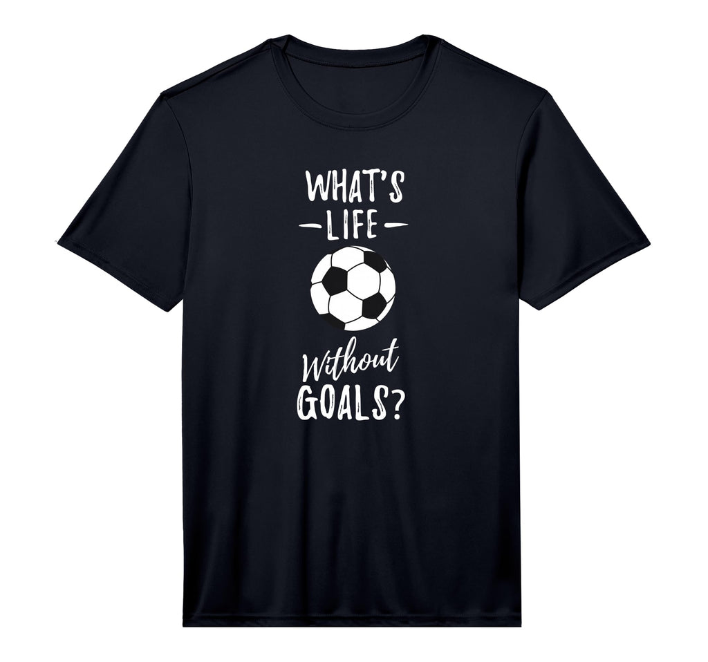 Whats Life Without Goals Goalkeeper T-Shirt - Streetwear Style for Adults