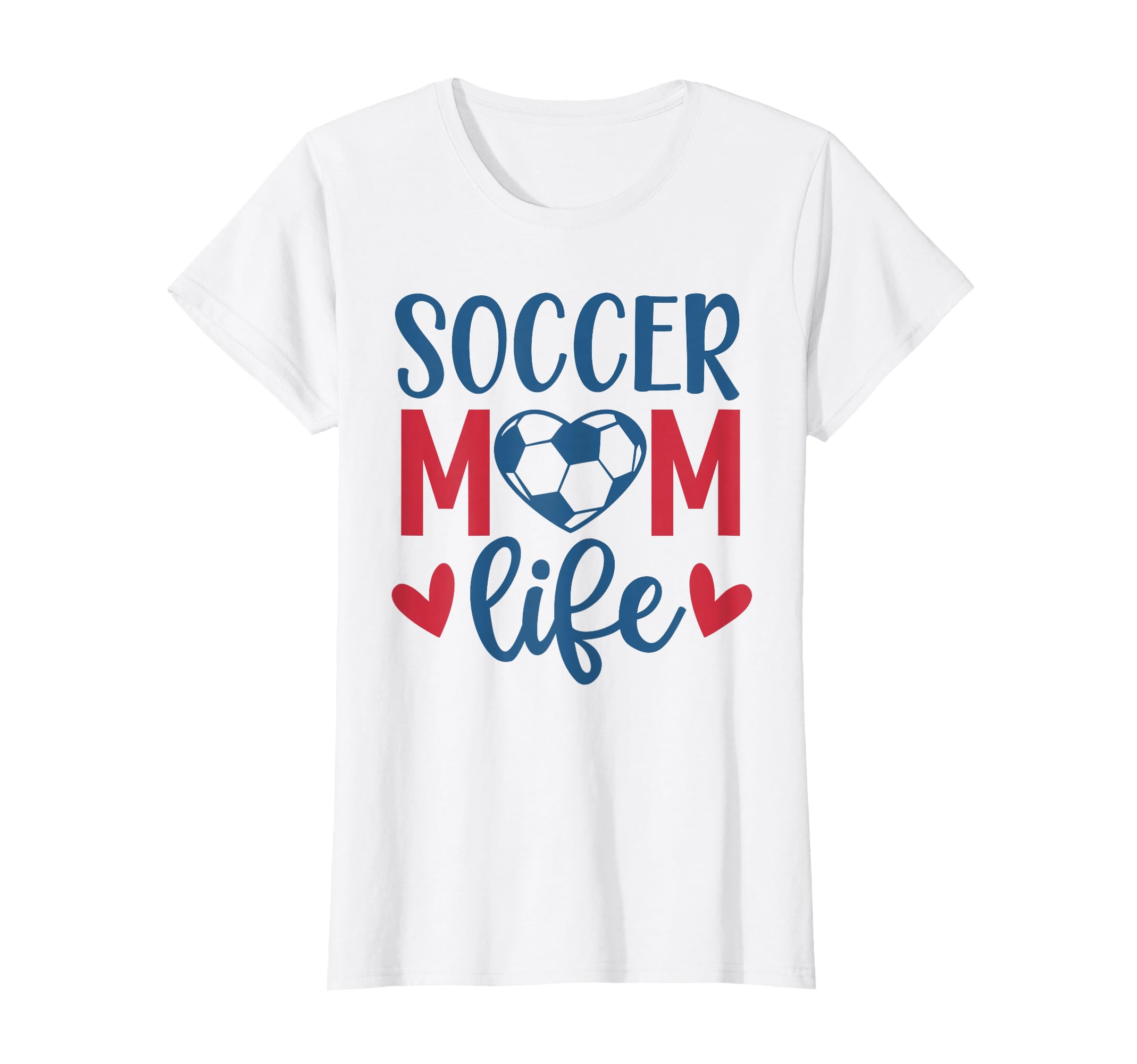 Soccer Mom Life Soccer Mother Mommy T-Shirt - Minimalist Print for Adults