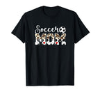 Soccer Mom Soccer Player Mama Leopard T-Shirt - Streetwear Style Men Women
