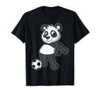 Soccer Flossing Panda Sports Player T-Shirt - Aesthetic Graphic Men Women