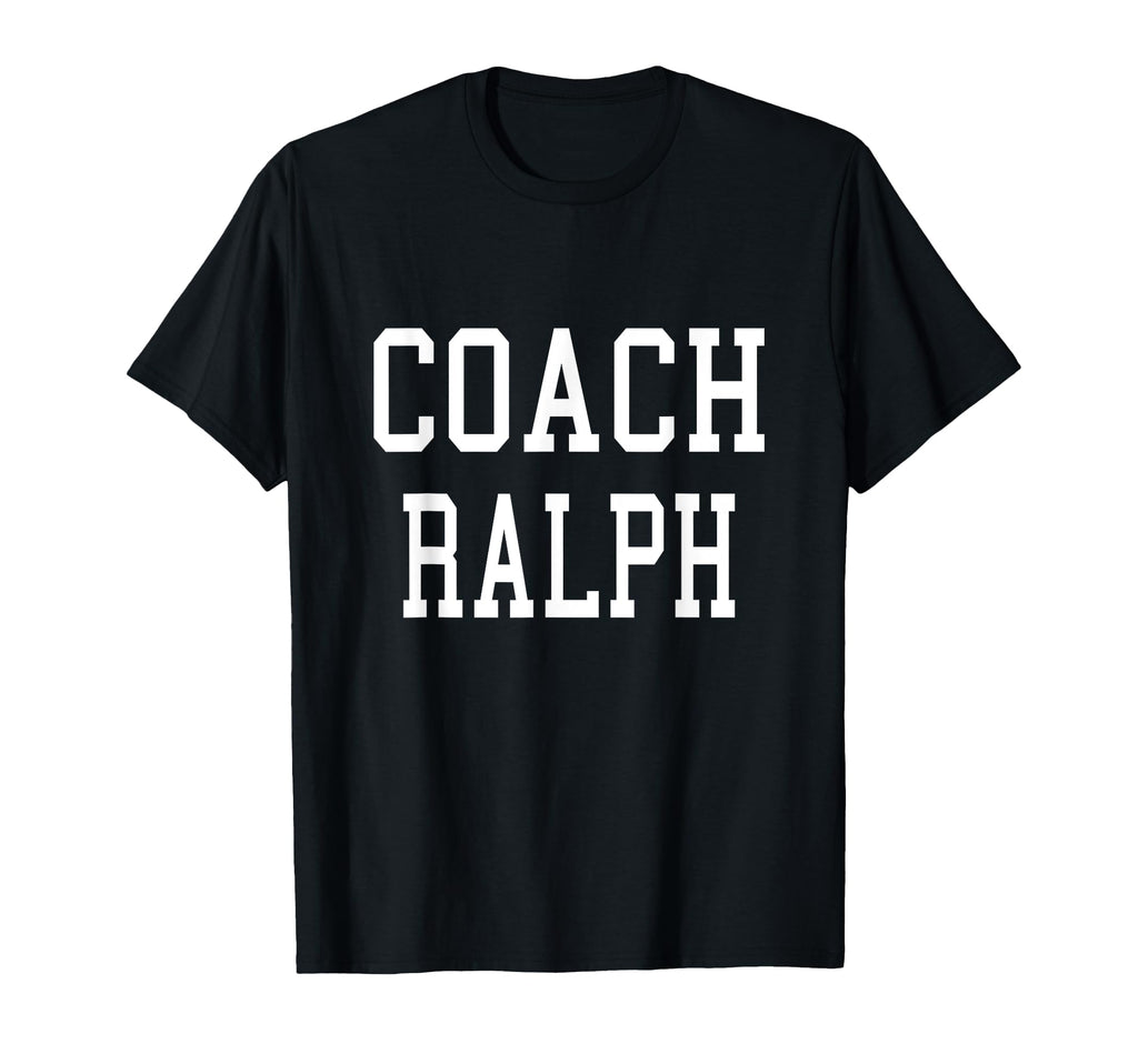 Coach Ralph Custom Football Soccer T-Shirt - Novelty Apparel Men Women