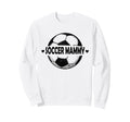 Soccer Mammy Soccer Player Sports Team Sweatshirt - Trendy Graphic Unisex