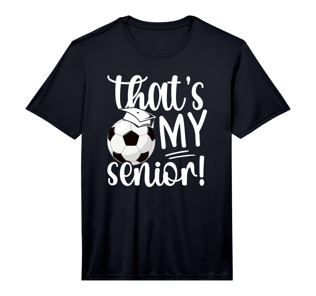 Mens Thats My Soccer Senior Mom T-Shirt - Casual Everyday Wear Unisex