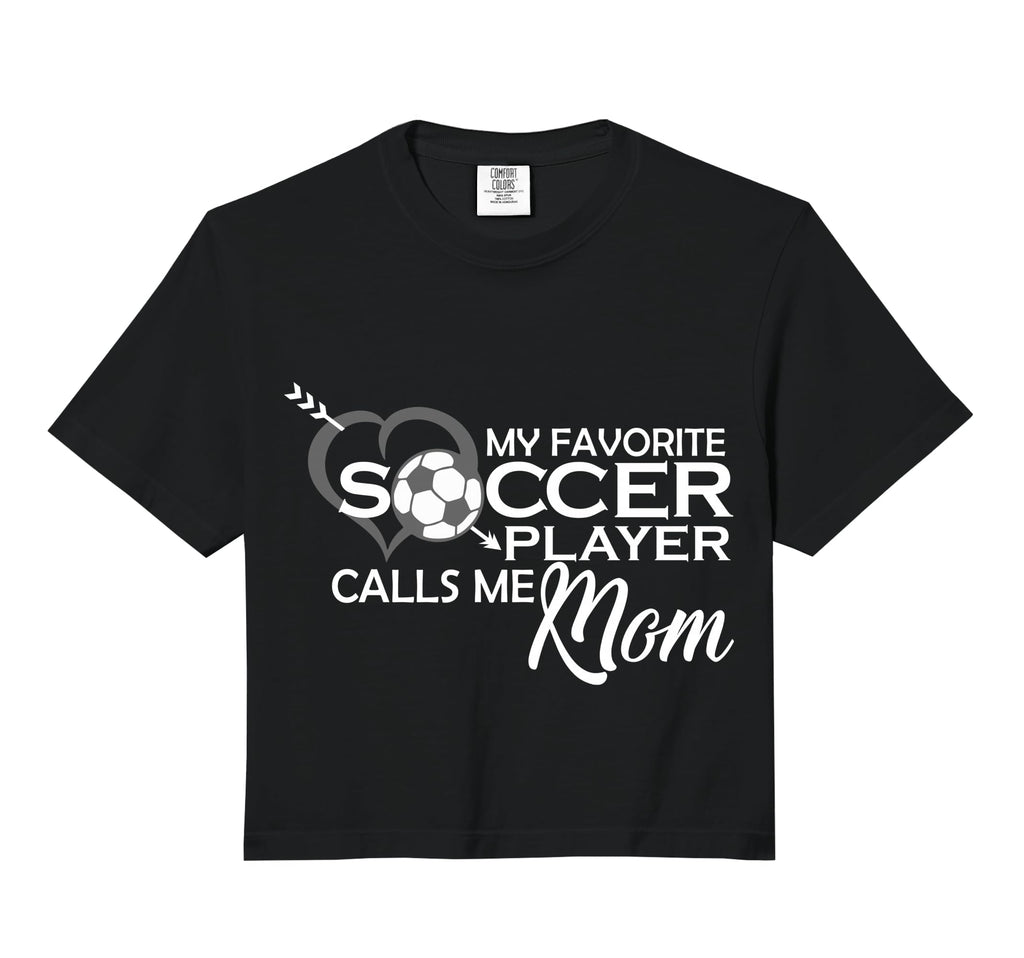 My Favorite Soccer Player Calls Me Mom T-Shirt - Custom Art Print Unisex