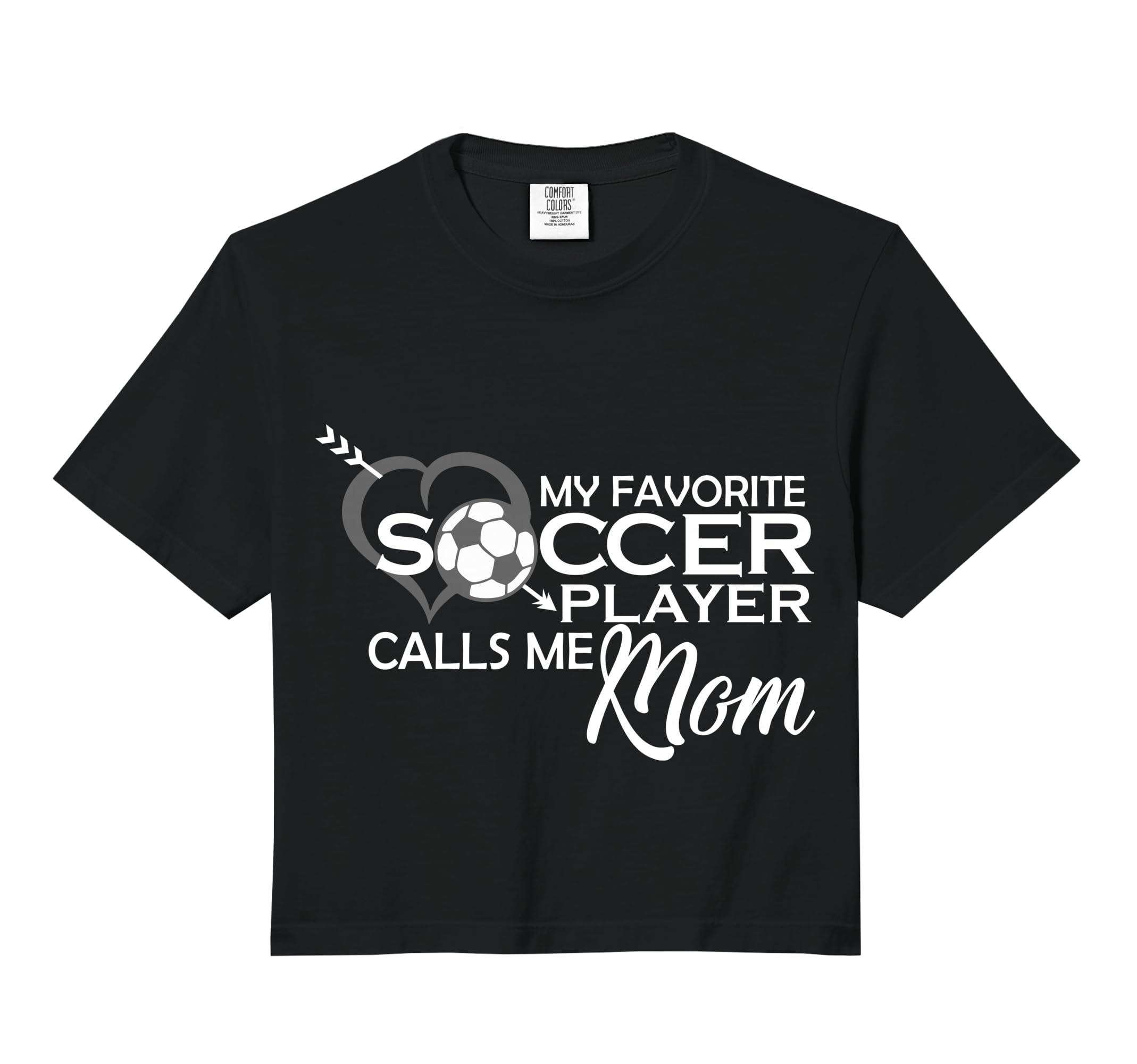 My Favorite Soccer Player Calls Me Mom T-Shirt - Custom Art Print Unisex