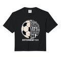 Soccer Faith Deuteronomy 31 6 Bible T-Shirt - Streetwear Style Unisex