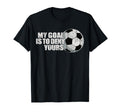 My Goal Is To Deny Yours Soccer T-Shirt - Graphic Print Unisex