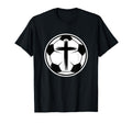 Christian Soccer Faith Sports Player T-Shirt - Aesthetic Graphic Men Women