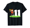 11Th Birthday Soccer 11 Years Old T-Shirt - Unique Graphic Men Women