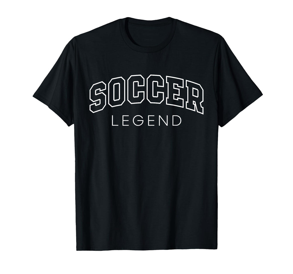 Soccer Legend Funny Athletic T-Shirt - Custom Art Print for Adults