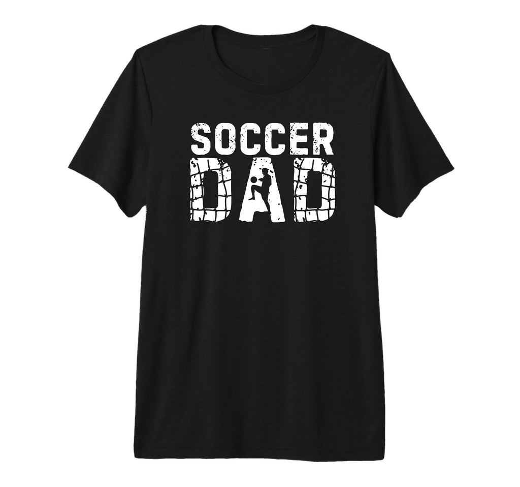 Soccer Dad Sport Family Fathers Day Tri T-Shirt - Minimalist Print Unisex