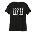 Soccer Dad Sport Family Fathers Day Tri T-Shirt - Minimalist Print Unisex