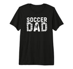 Soccer Dad Sport Family Fathers Day Tri T-Shirt - Minimalist Print Unisex