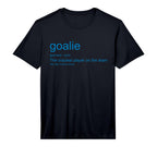 Mens Funny Goalkeeper Definition T-Shirt - Unique Graphic for Adults