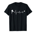 Soccer Heartbeat Coach Soccer Player T-Shirt - Aesthetic Graphic Unisex