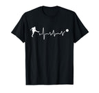 Soccer Heartbeat Coach Soccer Player T-Shirt - Aesthetic Graphic Unisex