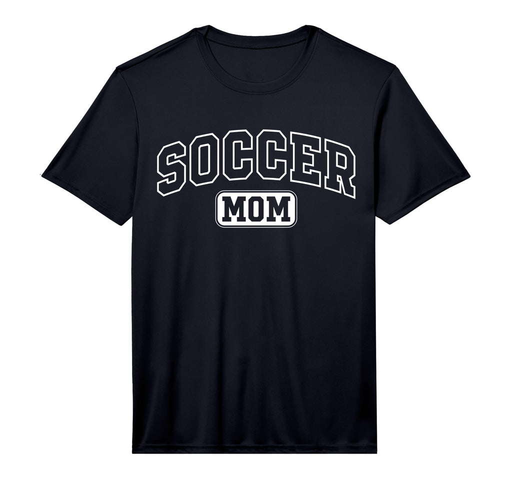 Mens Soccer Mom Funny Athletic T-Shirt - Custom Art Print Men Women