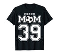 Number 39 Custom Proud Soccer Futbol T-Shirt - Streetwear Style for Adults