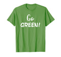 Go Green Team Spirit Game School T-Shirt - Aesthetic Graphic Men Women