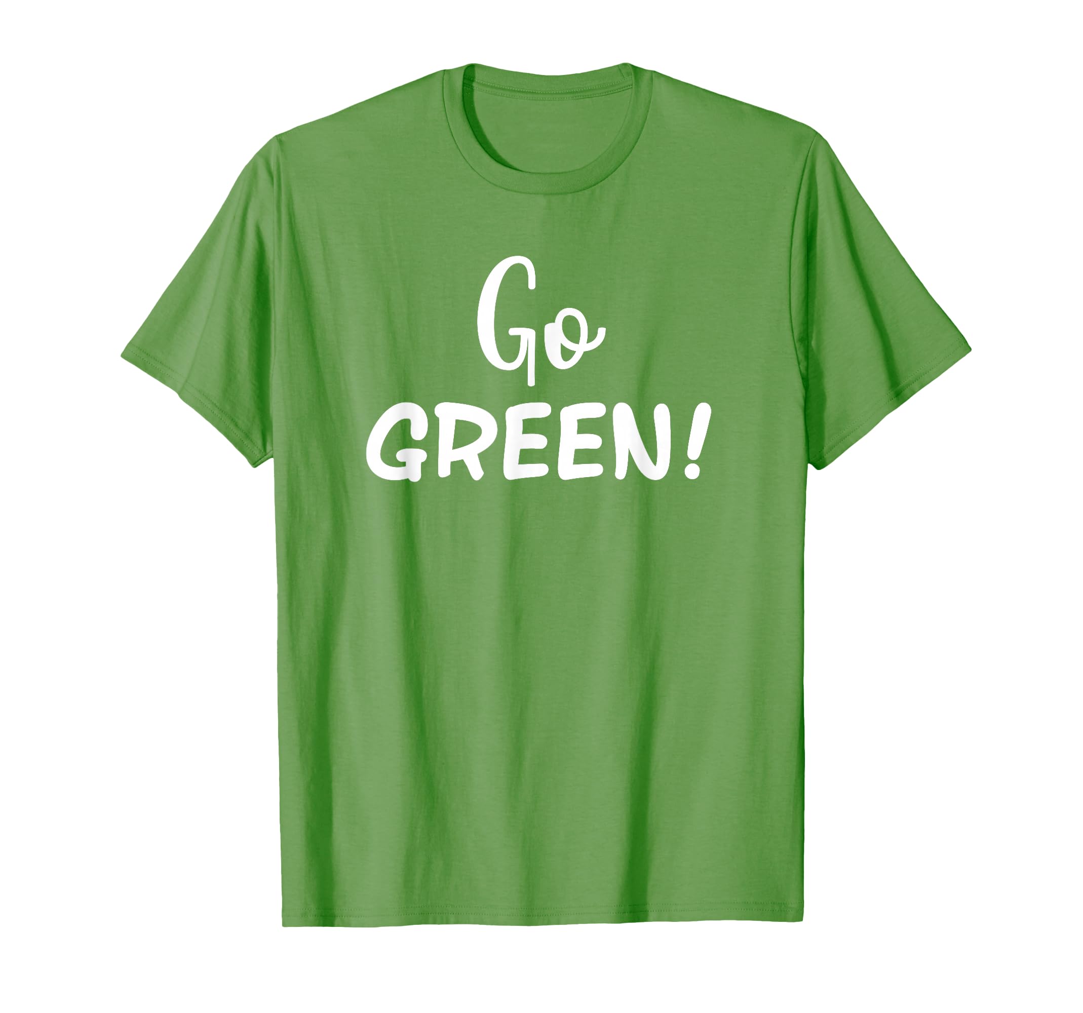 Go Green Team Spirit Game School T-Shirt - Aesthetic Graphic Men Women